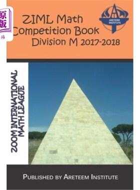 海外直订Ziml Math Competition Book Division M 2017-2018 Ziml数学竞赛图书部M 2017-2018