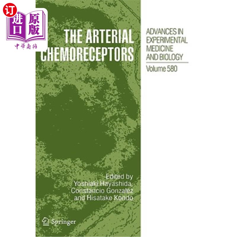 海外直订The Arterial Chemoreceptors 动脉化学感受器