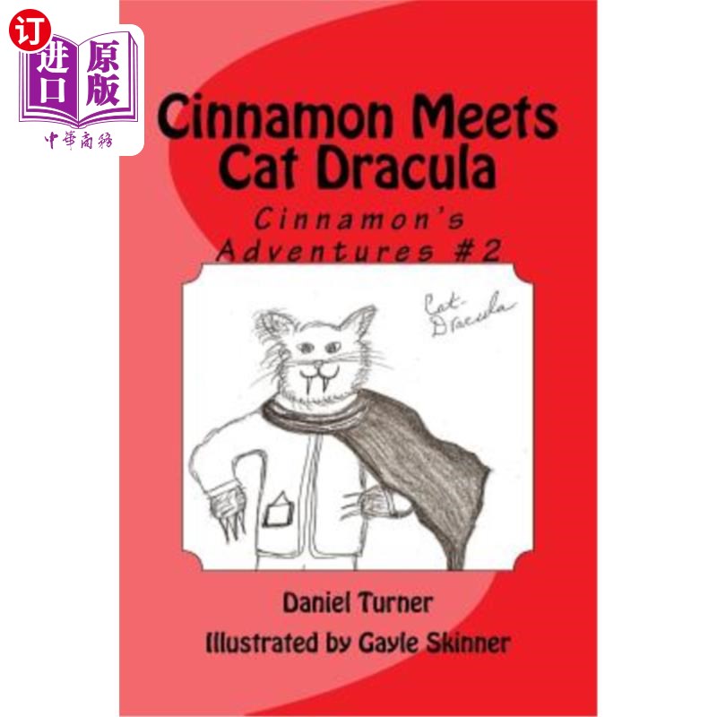 海外直订Cinnamon Meets Cat Dracula 桂皮遇到猫德古拉图片