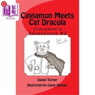 海外直订Cinnamon Meets Cat Dracula 桂皮遇到猫德古拉
