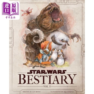 Wars 中商原版 卷1 Star Bende Vol Bestiary Compiet 星球大战动物寓言集 Iris 英文原版