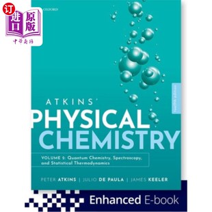 海外直订Atkins Physical Chemistry V2 阿特金斯物理化学V2