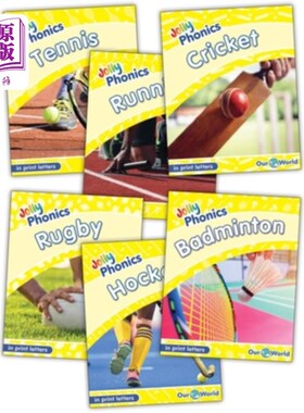 海外直订Jolly Phonics Readers Level 2, Our World Jolly语音读者2级，我们的世界