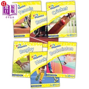 海外直订Jolly Phonics Readers Level 2, Our World Jolly语音读者2级,我们的世界