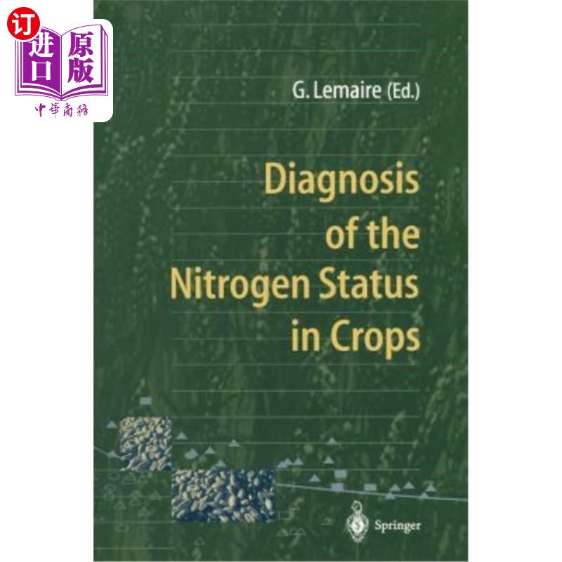 海外直订Diagnosis of the Nitrogen Status in Crops 作物氮素状况的诊断