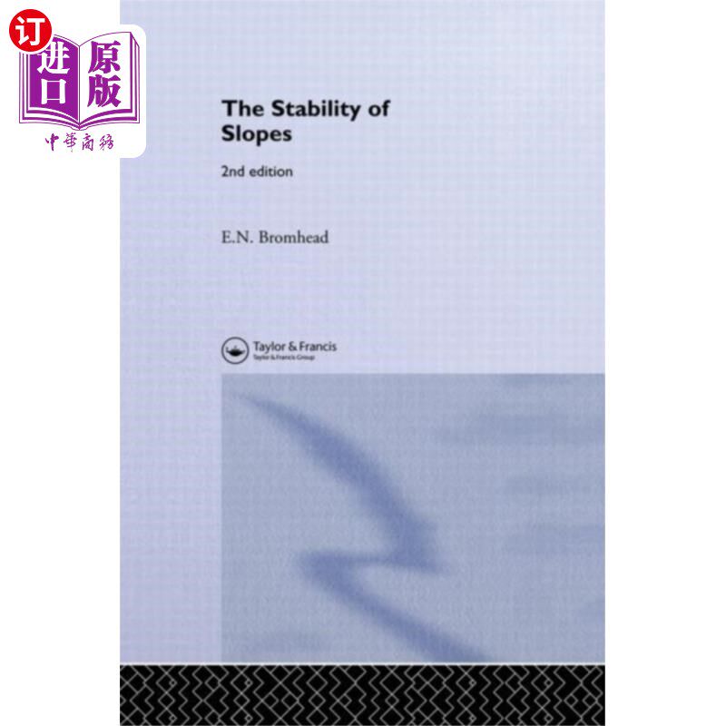 海外直订Stability of Slopes 边坡稳定性