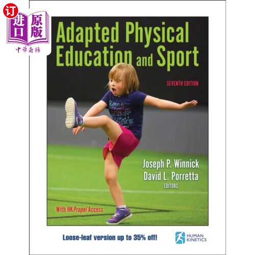 海外直订Adapted Physical Education and Sport 适应体育与运动