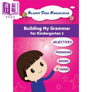 Seek 现货 中商原版 语法K2 Building 新加坡教辅 新加坡幼儿教辅 Grammar Knowledge 构建我 Always