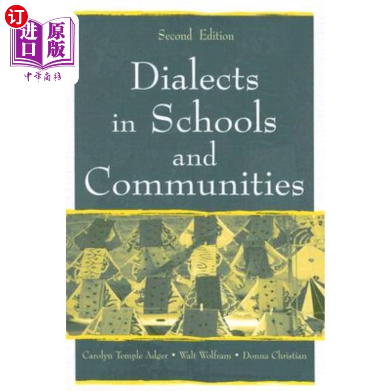 海外直订Dialects in Schools and Communities 学校和社区的方言