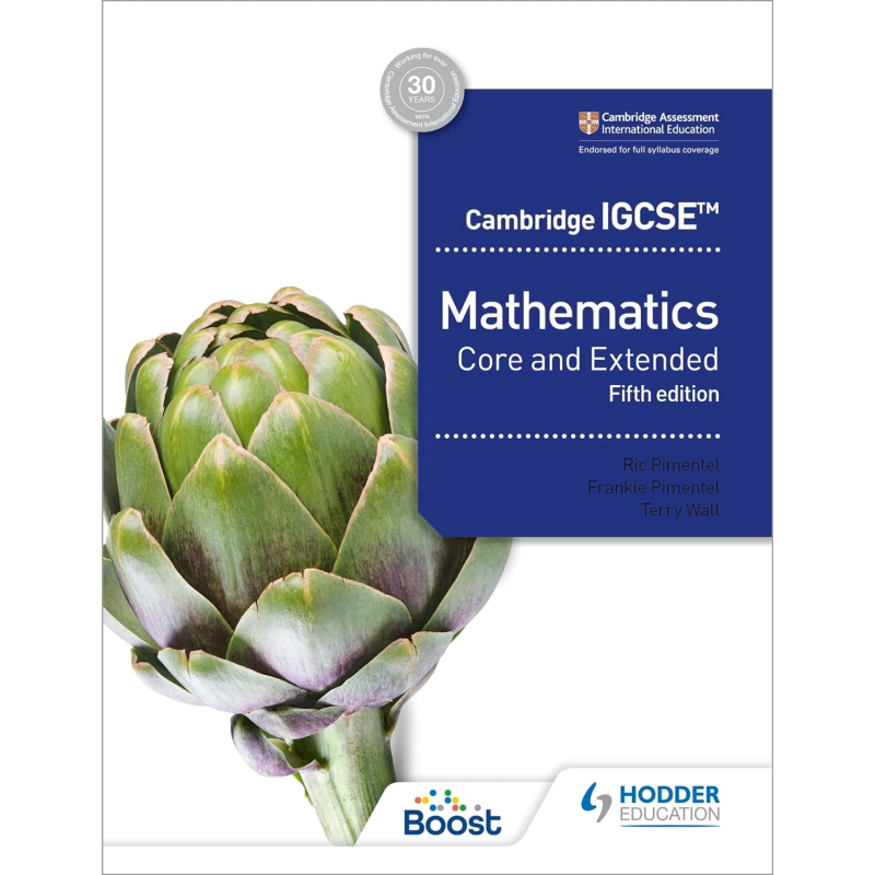 Cambridge IGCSE Mathematics Core and Extended 5th edition 剑桥IGCSE核心与扩展数学教材 第5版【中商原版】