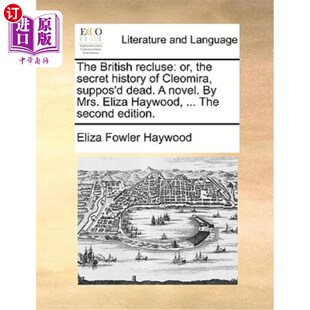 History Novel. British Secret 英国隐士 Cleomira 或者 the Dead. Recluse 海外直订The 克莱奥米拉 Suppos