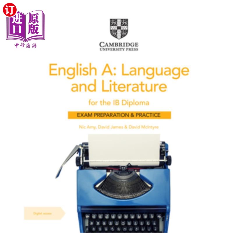 海外直订English A: Language and Literature for the Ib Diploma Exam Preparation and Pract 英语A: Ib文凭考试语言文学