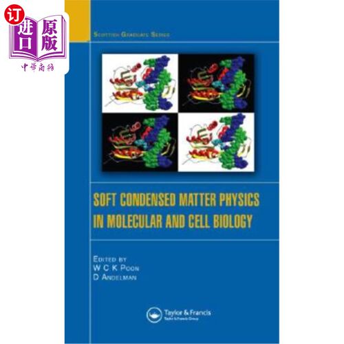 海外直订Soft Condensed Matter Physics in Molecular and Cell Biology 分子与细胞生物学中的软凝聚态物理“，