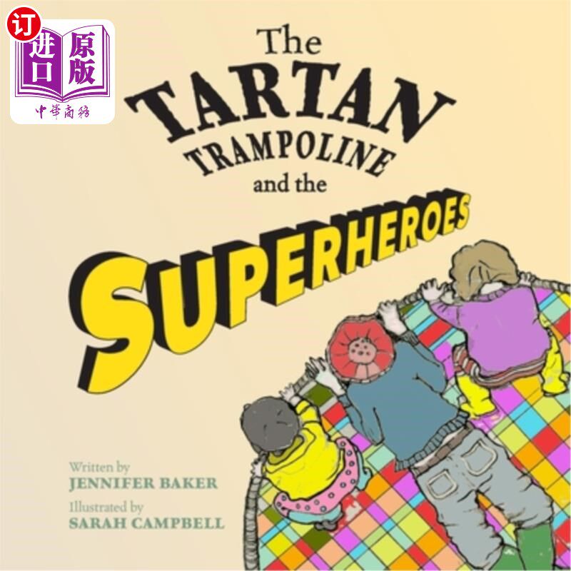 海外直订The Tartan Trampoline and the Superheroes 格子蹦床和超级英雄