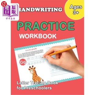 海外直订Letter Tracing Book for Preschoolers: Trace Letters Of The Alphabet and Number:  学龄前儿童追书：字母和数字