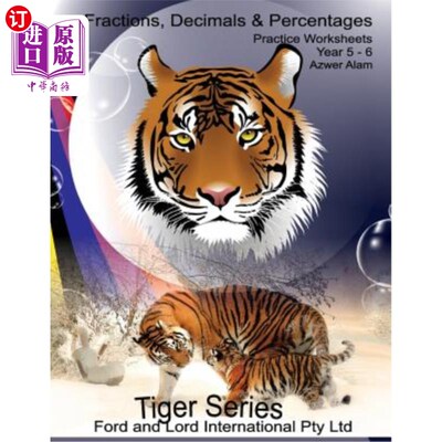 海外直订Fractions, Decimals and Percentages 分数、小数和百分比