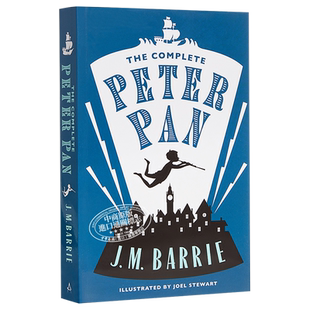 儿童文学经典 小飞侠彼得潘 The Complete Peter Pan 儿童文学 经典文学 童话经典 魔幻 平装 英文原版 7-12岁【中商原版】