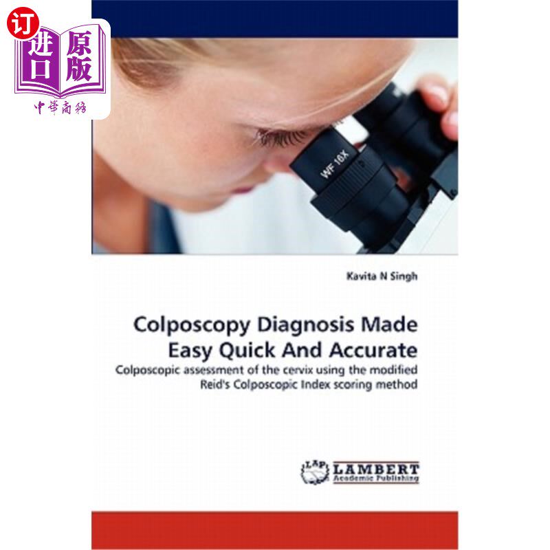 海外直订医药图书Colposcopy Diagnosis Made Easy Quick And Accurate 阴道镜检查诊断简单、快速、准确