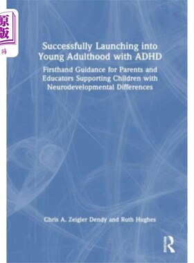 海外直订Successfully Launching into Young Adulthood with... 成功地进入患有多动症的青年期