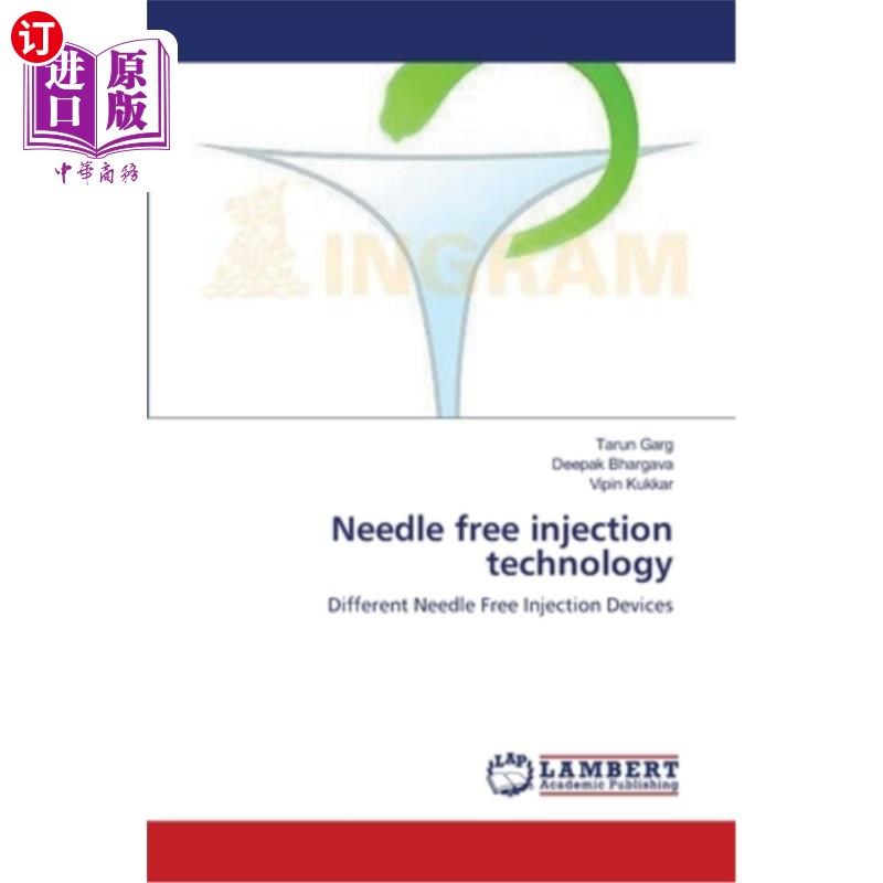 海外直订医药图书Needle free injection technology 无针注射技术
