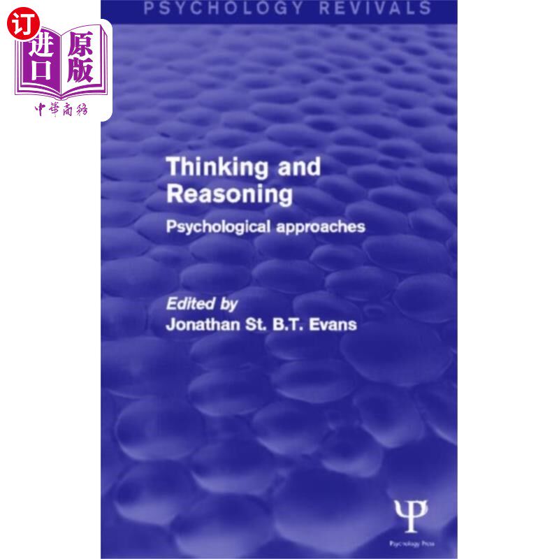 海外直订Thinking and Reasoning (Psychology Revivals) 思考与推理(心理学复兴)