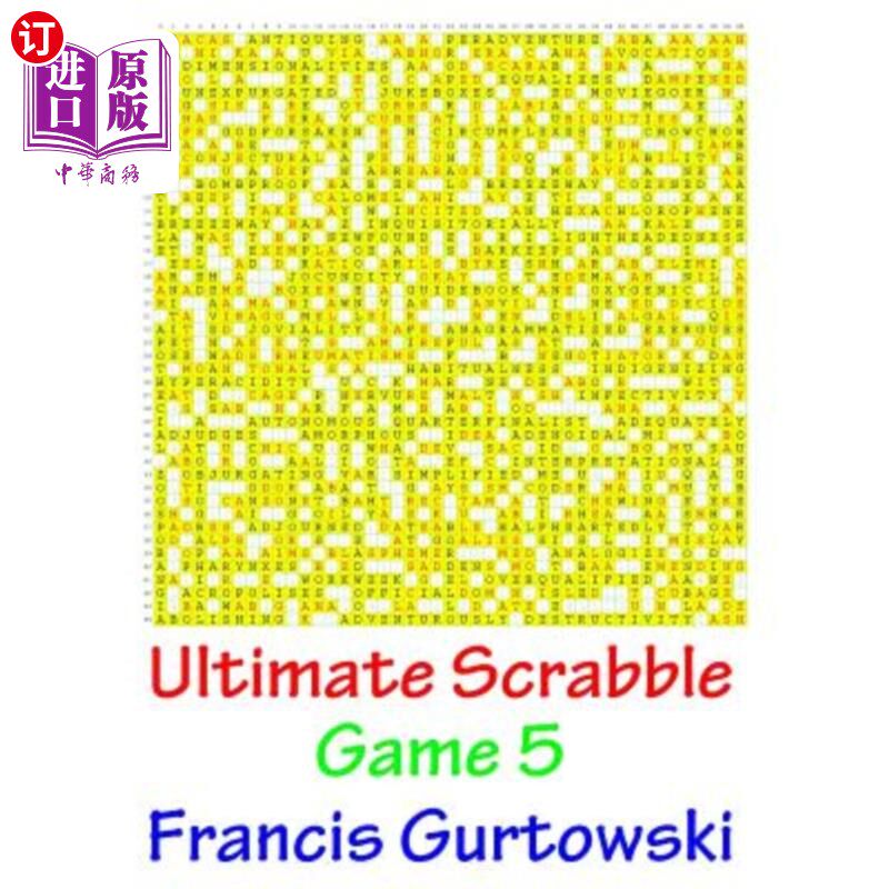 海外直订Ultimate Scrabble Game 5 终极拼字游戏5