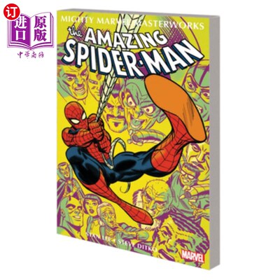 海外直订Mighty Marvel Masterworks: The Amazing Spider-Man Vol. 2 - The Sinister Six 伟大的漫威杰作:神奇的蜘蛛侠第二
