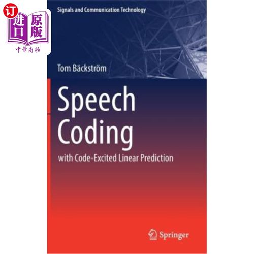 海外直订Speech Coding: With Code-Excited Linear Prediction 语音编码：码激励线性预测