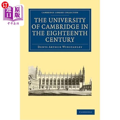 海外直订The University of Cambridge in the Eighteenth Century 十八世纪的剑桥大学