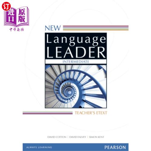 海外直订New Language Leader Intermediate Teacher's eText... 新语言领导中级教师的文本光盘