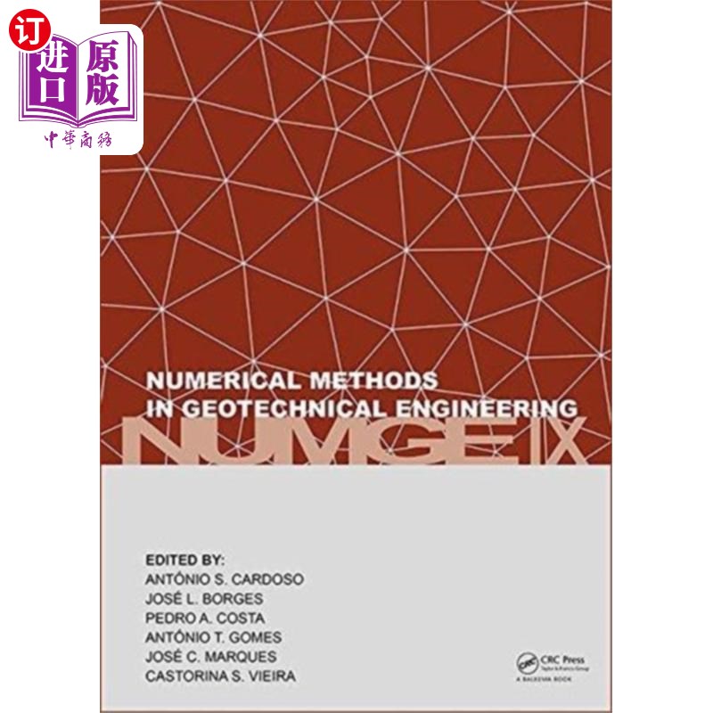 海外直订Numerical Methods in Geotechnical Engineering IX 岩土工程数值方法9