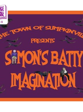 海外直订Simon's Batty Imagination 西蒙的疯狂想象
