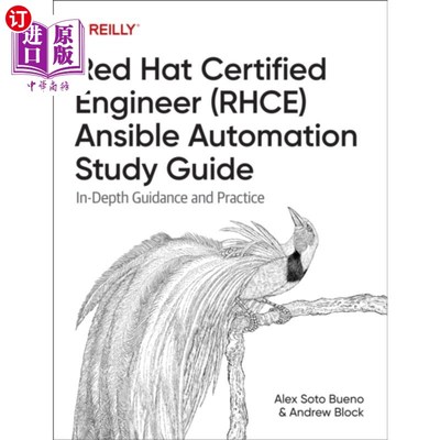 海外直订Red Hat Certified Engineer (Rhce) Ansible Automa... 红帽认证工程师（Rhce）可自动化学习指南