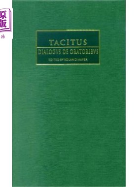 海外直订Tacitus: Dialogus de oratoribus 塔西塔斯：清唱剧对话