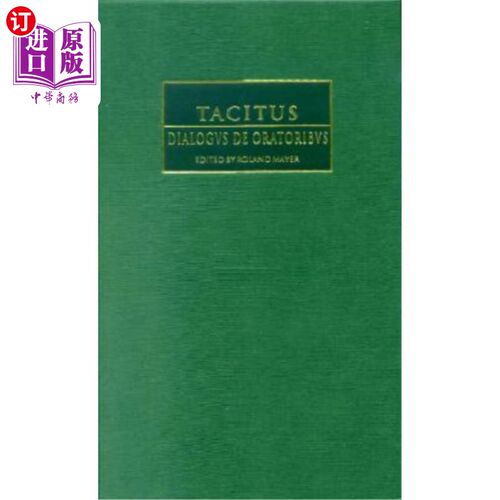 海外直订Tacitus: Dialogus de oratoribus 塔西塔斯：清唱剧对话