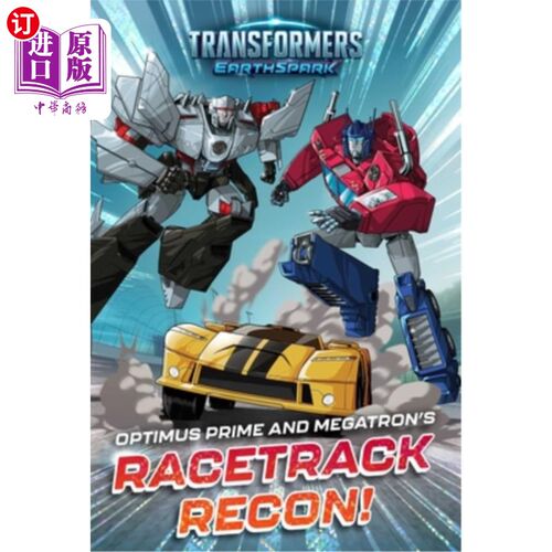 海外直订Optimus Prime and Megatron's Racetrack Recon! 擎天柱和威震天的赛道侦察队!