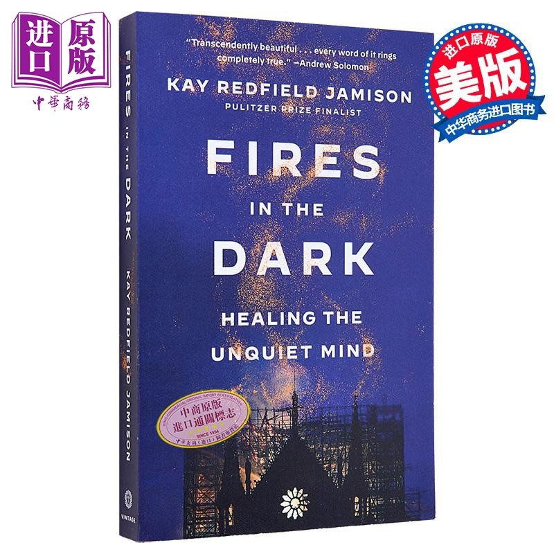 黑暗中的火焰 治愈不安的心灵 Fires in the Dark Healing the Unquiet Mind 英文原版 Kay Redfield Jamison【中商原版】