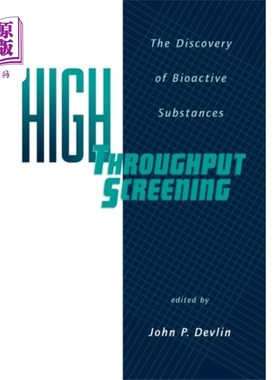海外直订医药图书High Throughput Screening 高通量筛选