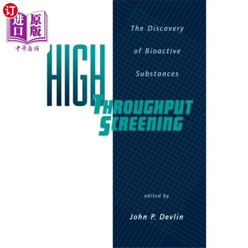 海外直订医药图书High Throughput Screening 高通量筛选