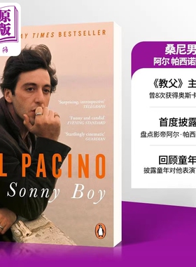 预售 侥幸求生 桑尼男孩 阿尔 帕西诺回忆录 教父闻香识女人主演传记 英文原版 Sonny Boy A Memoir Al Pacino 自传 纽约客2024年?