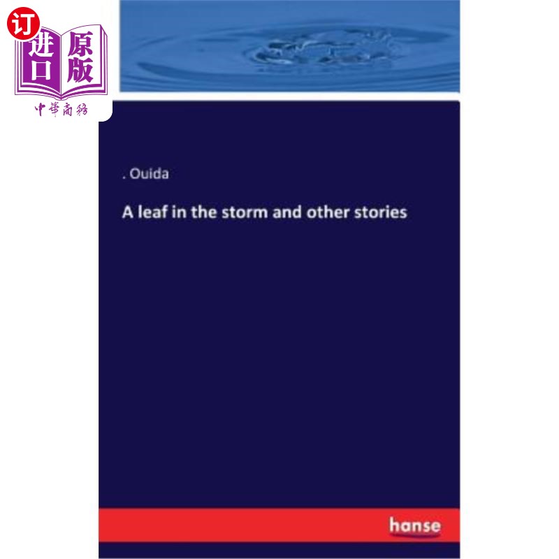 海外直订A leaf in the storm and other stories 风暴中的一片叶子和其他故事