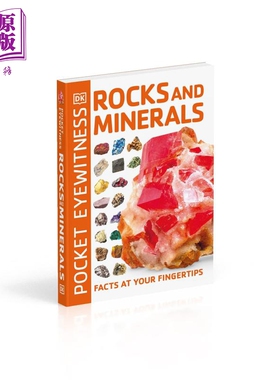 DK目击者口袋系列 恒星和行星 Pocket Eyewitness Rocks and Minerals DK百科 英文原版 畅游宇宙【中商原版】