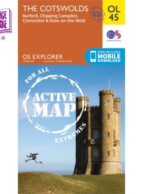 海外直订Cotswolds, Burford, Chipping Campden, Cirenceste... 科茨沃尔德，伯福德，奇平·坎普登，赛伦塞斯特和世界上的斯