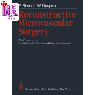 海外直订医药图书Reconstructive Microvascular Surgery 微血管重建手术