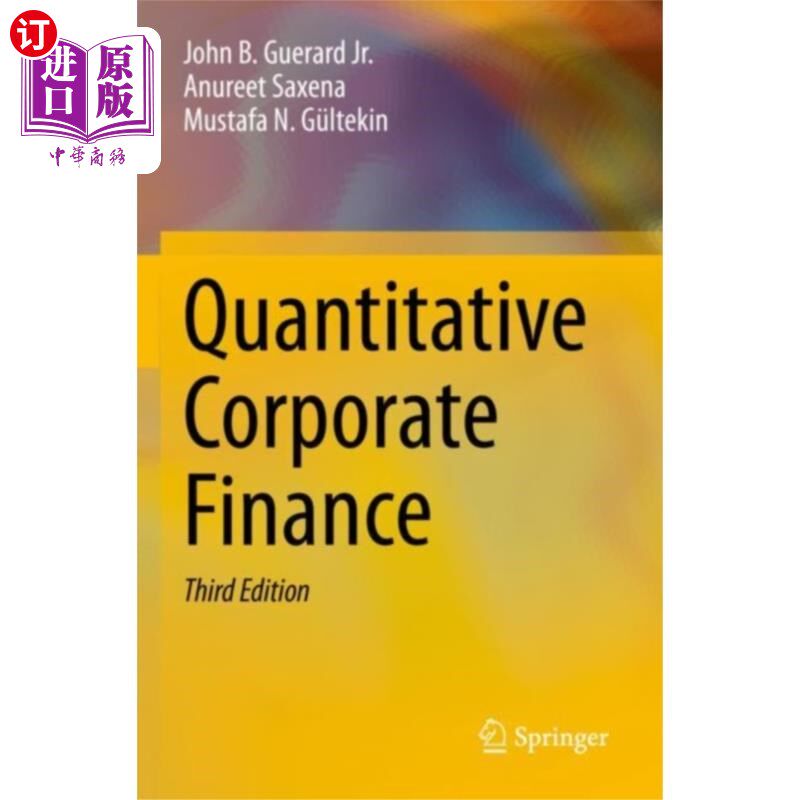 海外直订Quantitative Corporate Finance 定量公司融资