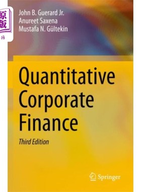 海外直订Quantitative Corporate Finance 定量公司融资