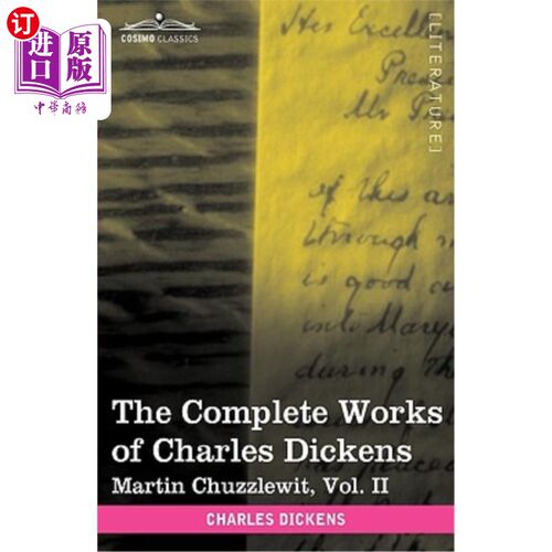 海外直订The Complete Works of Charles Dickens (in 30 Volumes, Illustrated): Martin Chuzz 查尔斯·狄更斯全集（30卷，