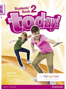 海外直订Today! 2 Students' Book and MyLab Pack 今天!2学生书和我的实验室包