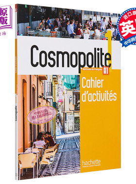 预售 成人法语教材 Cosmopolite 1 学生练习册 Cosmopolite Niveau 1 Cahier d actvites 法文原版【中商原版】