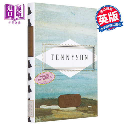丁尼生 诗歌选集 Tennyson Poems 英文原版 Alfred Lord Tennyson【中商原版】